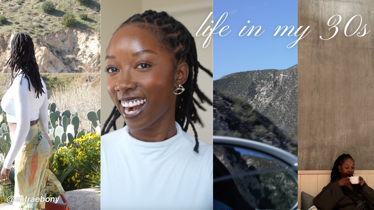 day in my life in LA | spa, road trip to bloom ranch, black owned coffee shop, grwm!