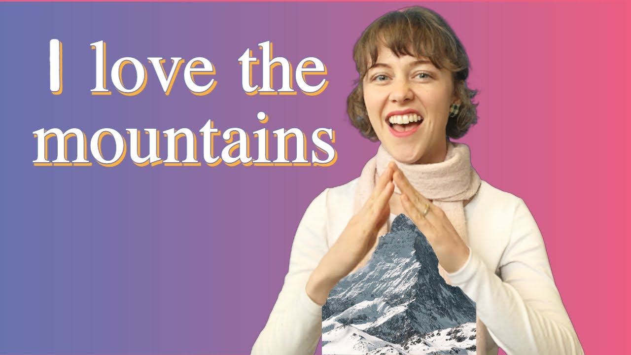 I love the mountains, I love the rolling hills