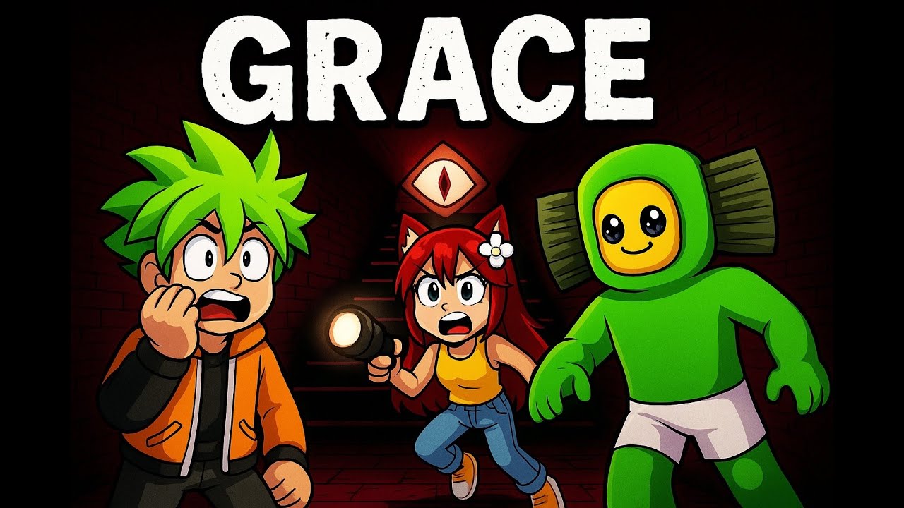 UCIEKAMY PRZED POTWORAMI W GRACE! 😱🔥