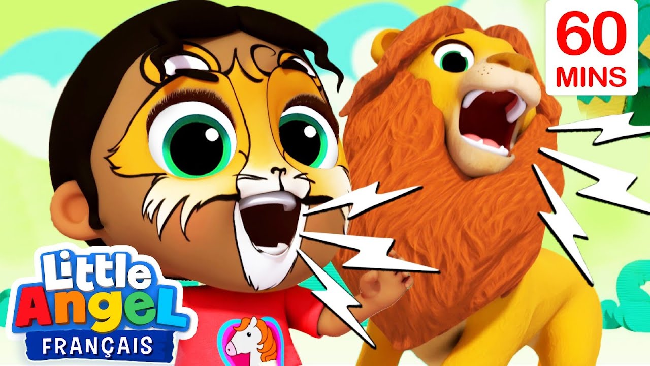 Je sais faire les cris des animaux | Comptines avec Bébé Louis | Little Angel Français