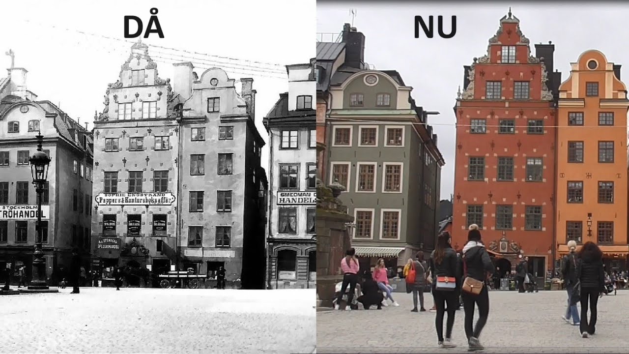 Stockholm Gamla Stan Då & Nu