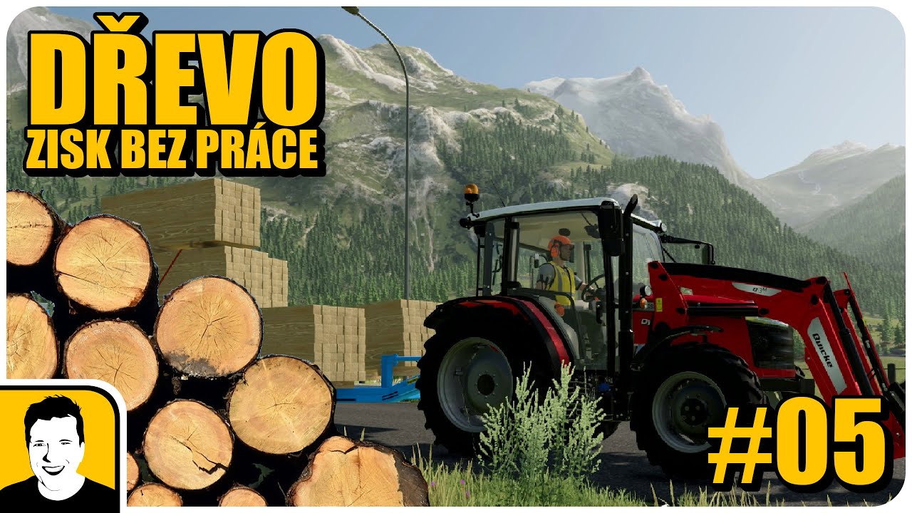 Nová pila se zaplatí sama - Farming Simulator 22 CZ - Alpy #05