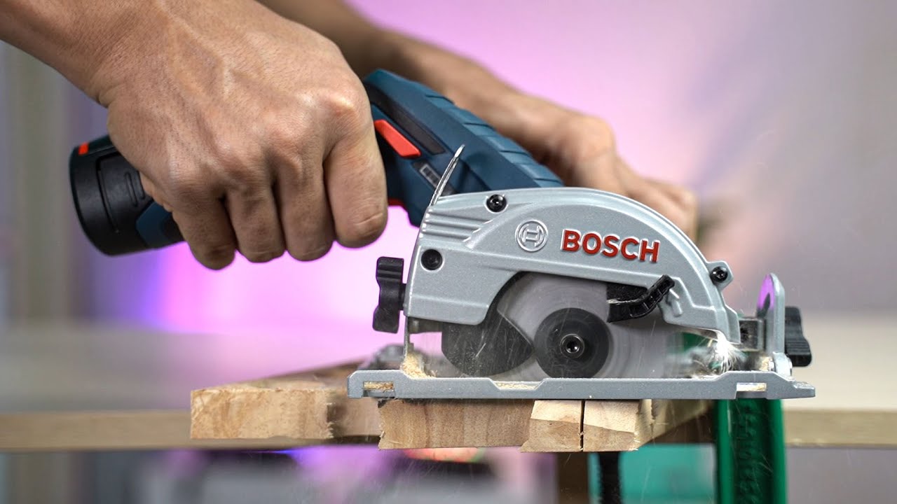 Bảo Vệ Bản Thân Với Máy Cưa Đĩa Bosch GKS 12V-Li