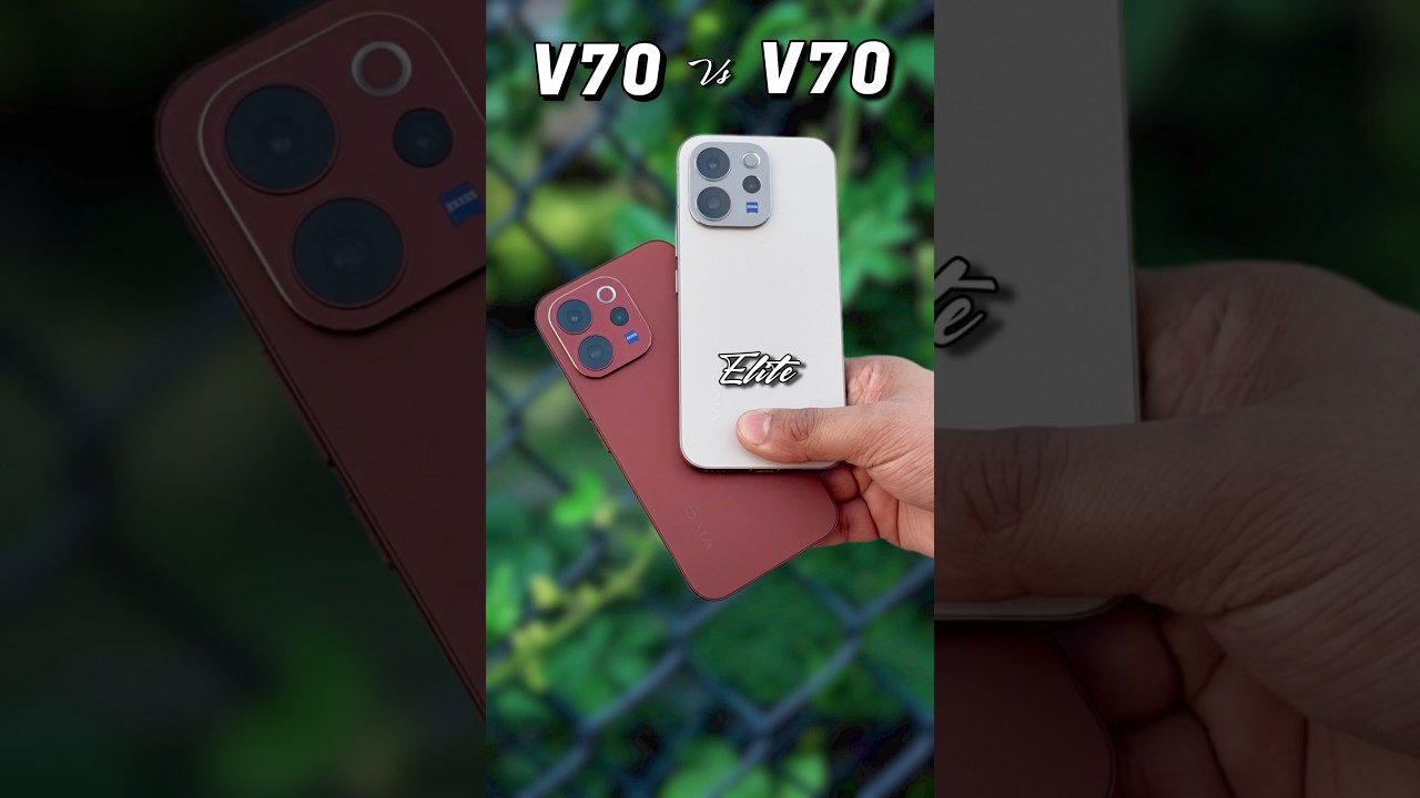 Vivo V70 Vs Vivo V70 Elite Camera Comparison