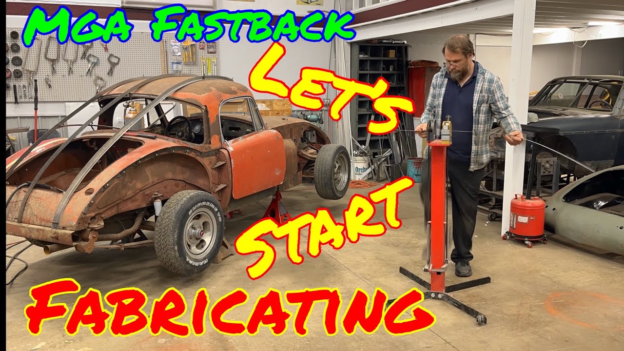 59 MGA II Ghia fastback, fabrication begins