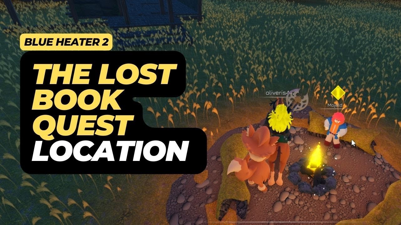 How to Do the Lost Book Quest in Roblox Blue Heater 2