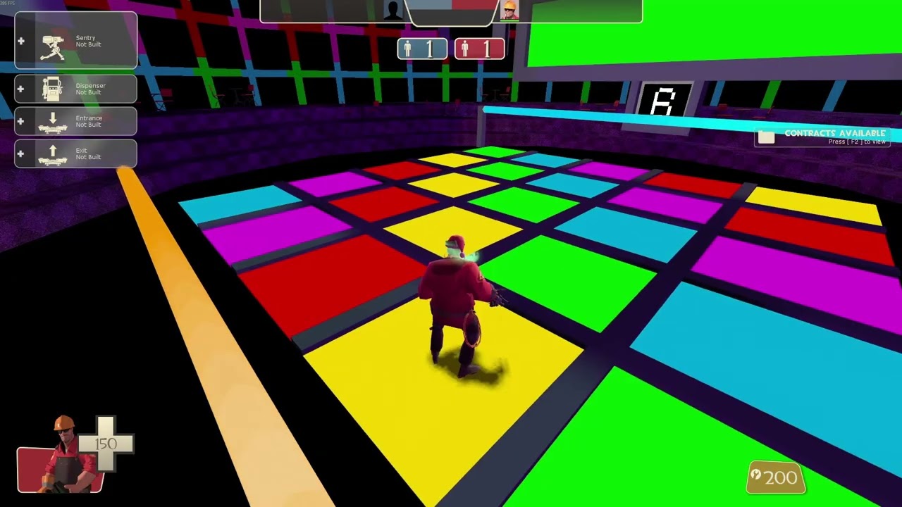TF2: Deathrun - Cybertower (Minigames+Boss)