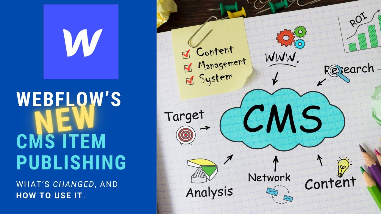 Webflow's New CMS Item Publishing