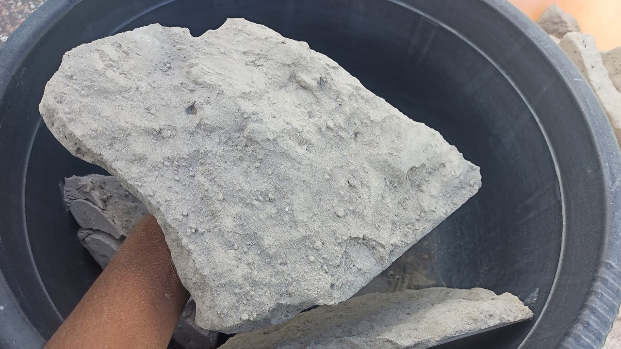 cement Dirt  crumbling dry  #cementdirtlover #purecement #reddirt #sandcement #asmr #bts