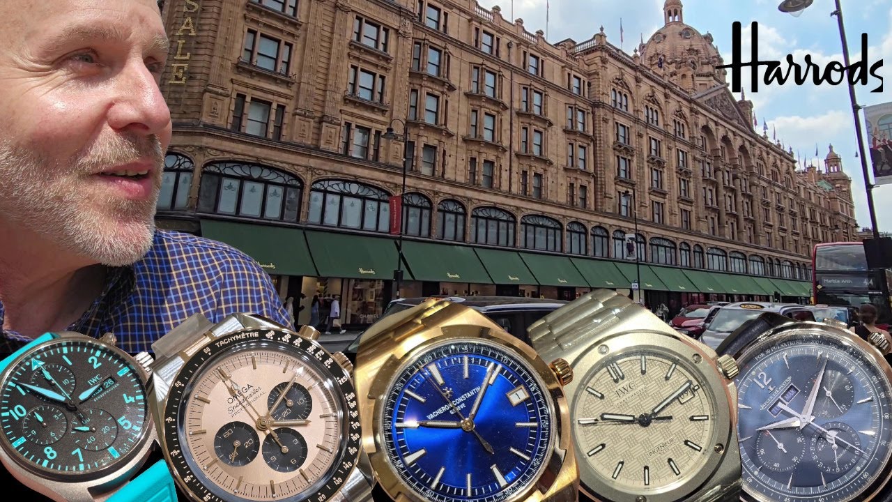 Часы Harrods London в поисках чего-то! (Omega, Vacheron Constantin, IWC, JLC, Zenith, Lange) НЕВЕ...