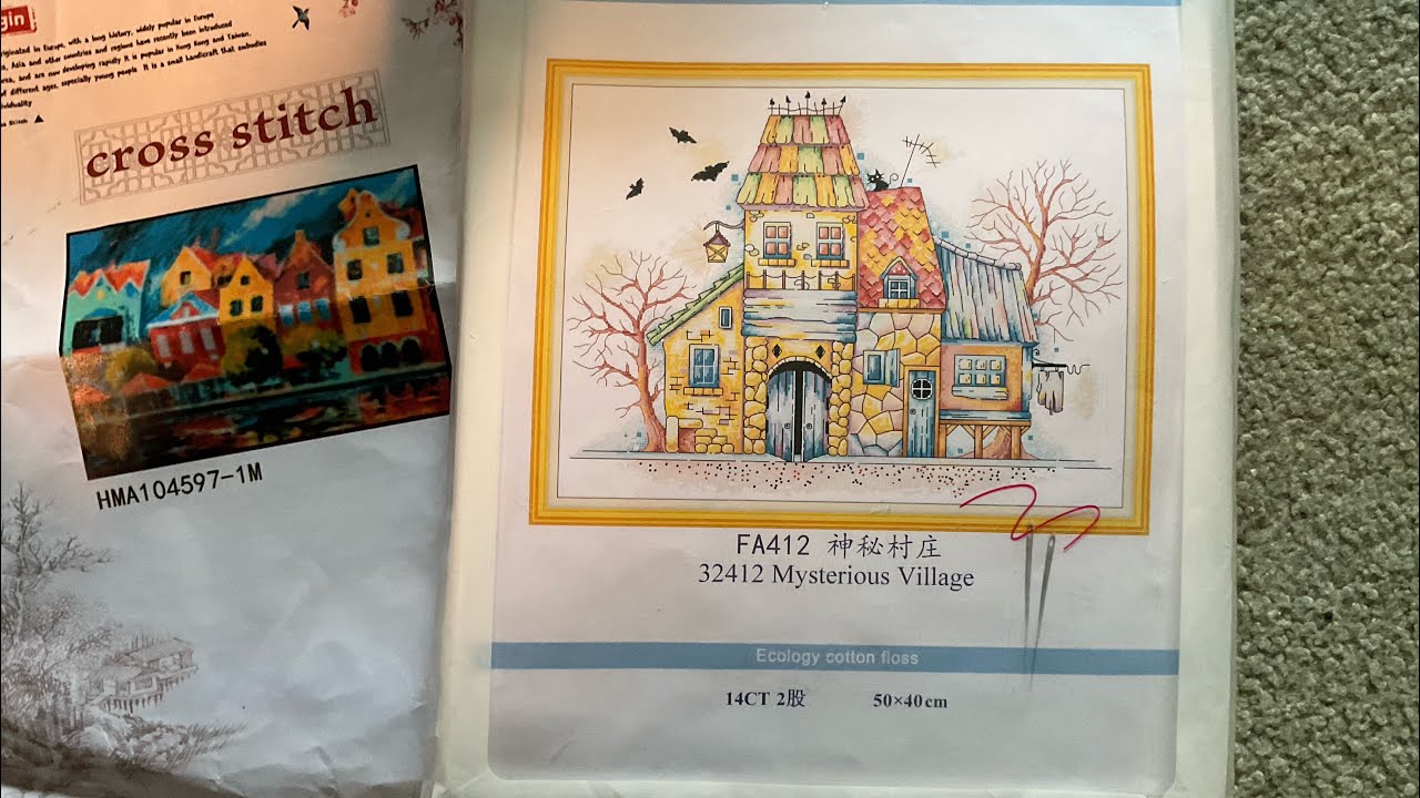 52 kits 52 weeks challenge one kit a week. Or two cross stitch challenge