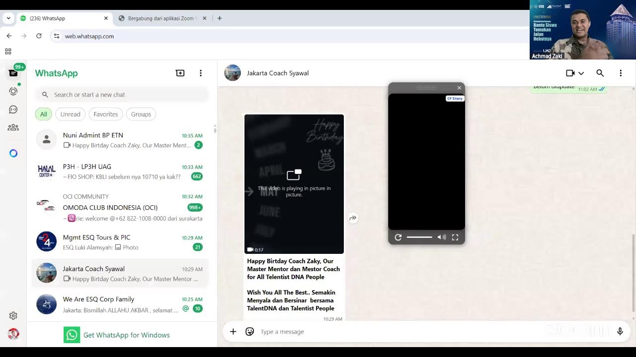WEBINAR SEKOLAH BERTALENTA