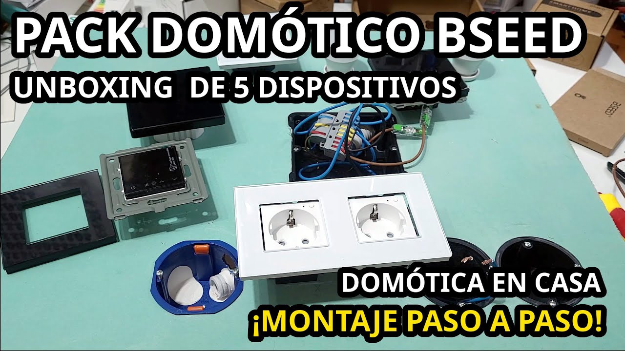 Pack domótico Bseed. Unboxing, montaje y opinión sobre 5 dispositivos. 510