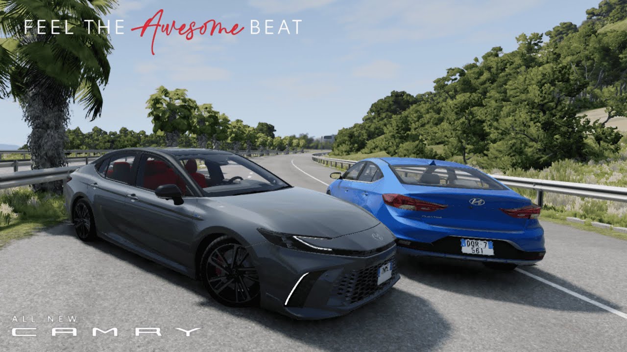 Italy in Motion | 2023 Toyota Camry XV80 | BeamNG Cinematic Drive