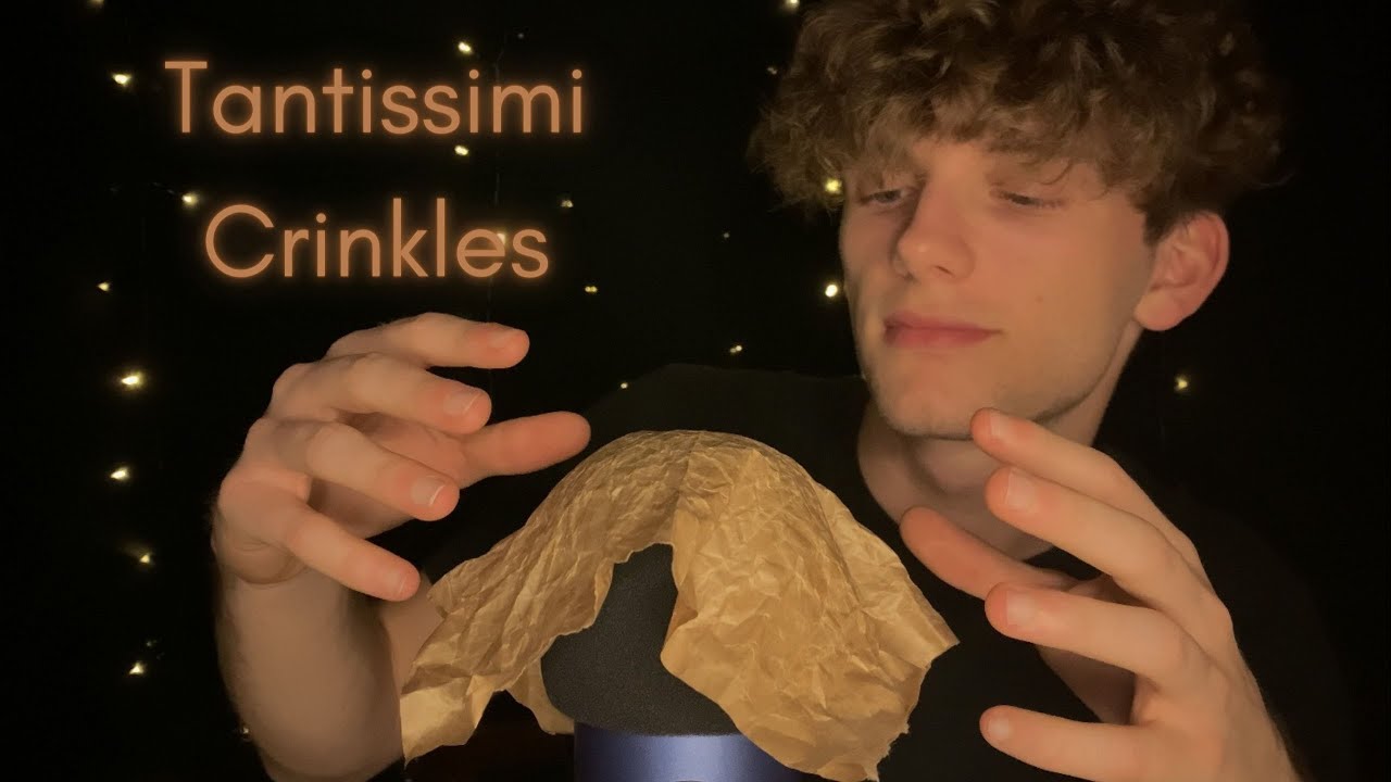 CRINKLE SOUNDS: RELAX ESTREMO😴 | ASMR ITA