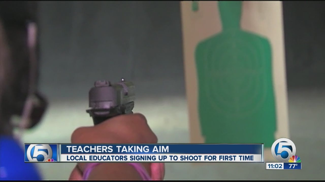 Local teachers learn to shoot for first time