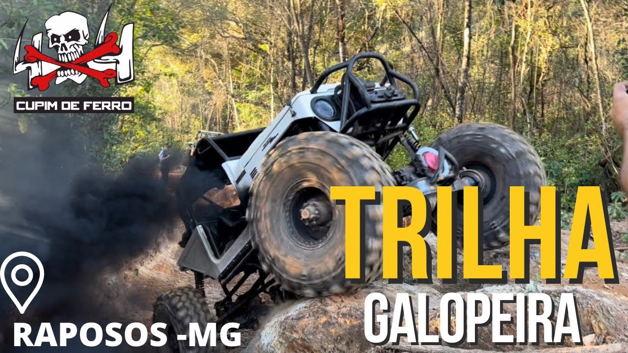 Cupim de Ferro 4x4 em Minas Gerais Parte 2 - Trilha Da Galopeira