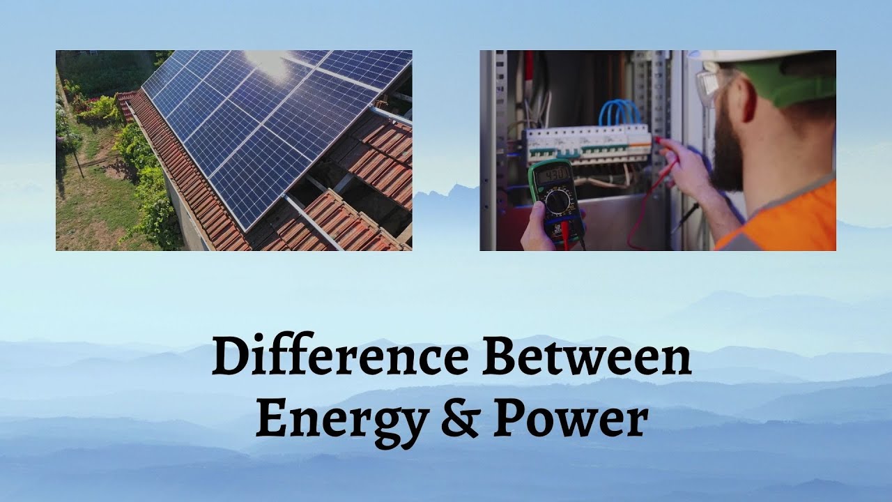 Difference Between Energy and Power | Goin' The Extra Mile? Learn About Power vs. Energy!
