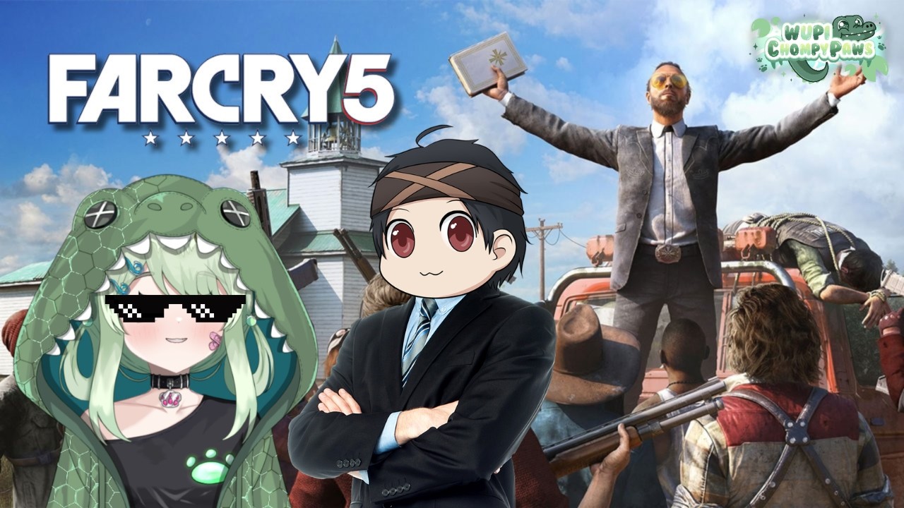 NGABUBURIT BERSAMA BAPAK @potatodiningrat  || FAR CRY 5 || Wupi ChompyPaws​​