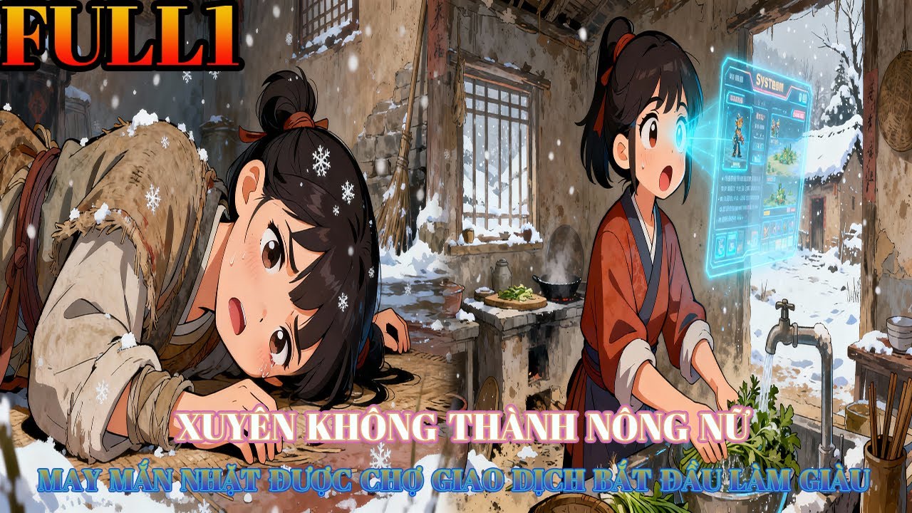 Truyện Audio| Xuyên Thành Nông Nữ | May Mắn Nhặt Được Chợ Giao Dịch Bắt Đầu Làm Giàu |Full 1