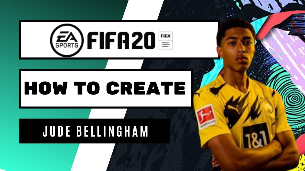 How to Create Jude Bellingham - FIFA 20 Lookalike (UPDATE) for Pro Clubs