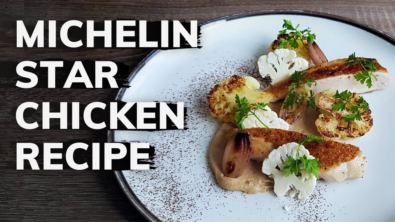 Fine dining CHICKEN BREAST recipe (Michelin Star Cooking At Home)