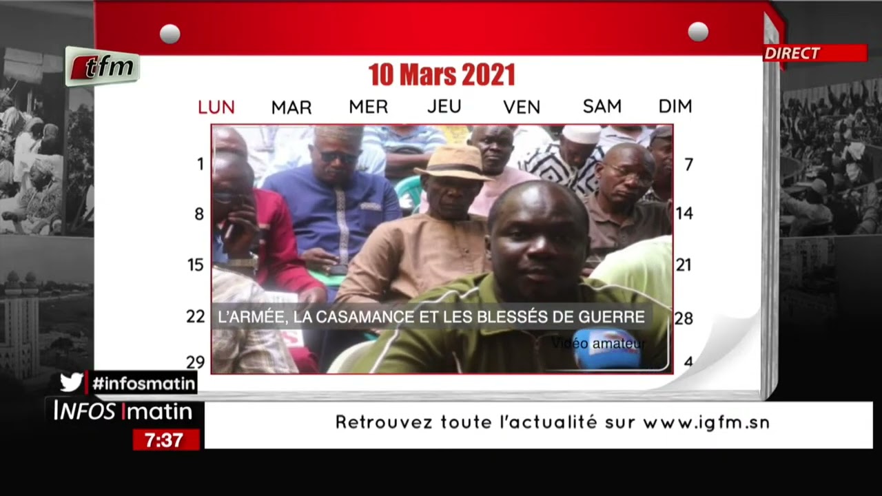 1 jour au SENEGAL | 10 Mars 20211 : L'ARMÉE, LA CASAMANCE ET LES BLESSÉS DE GUERRE - 10 Mars 2026