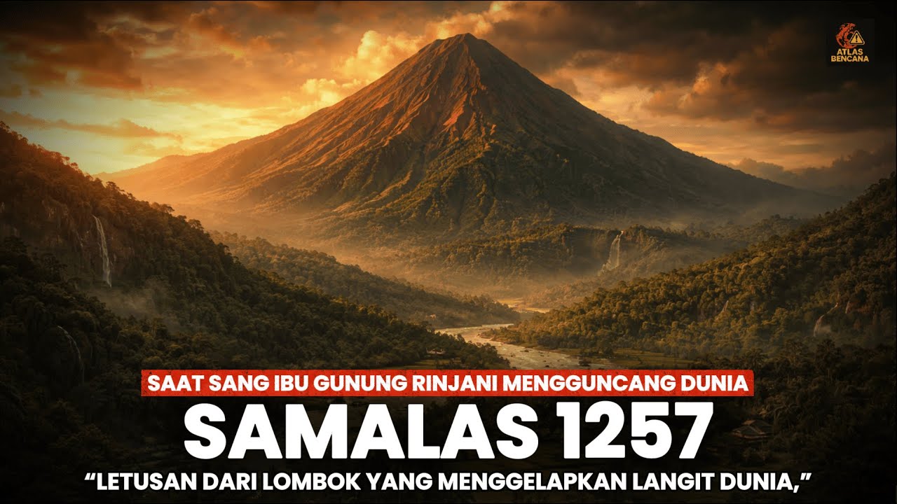 Saat Ibu dari Gunung Rinjani Mengamuk | Letusan 1257 yang Mengubah Iklim Dunia