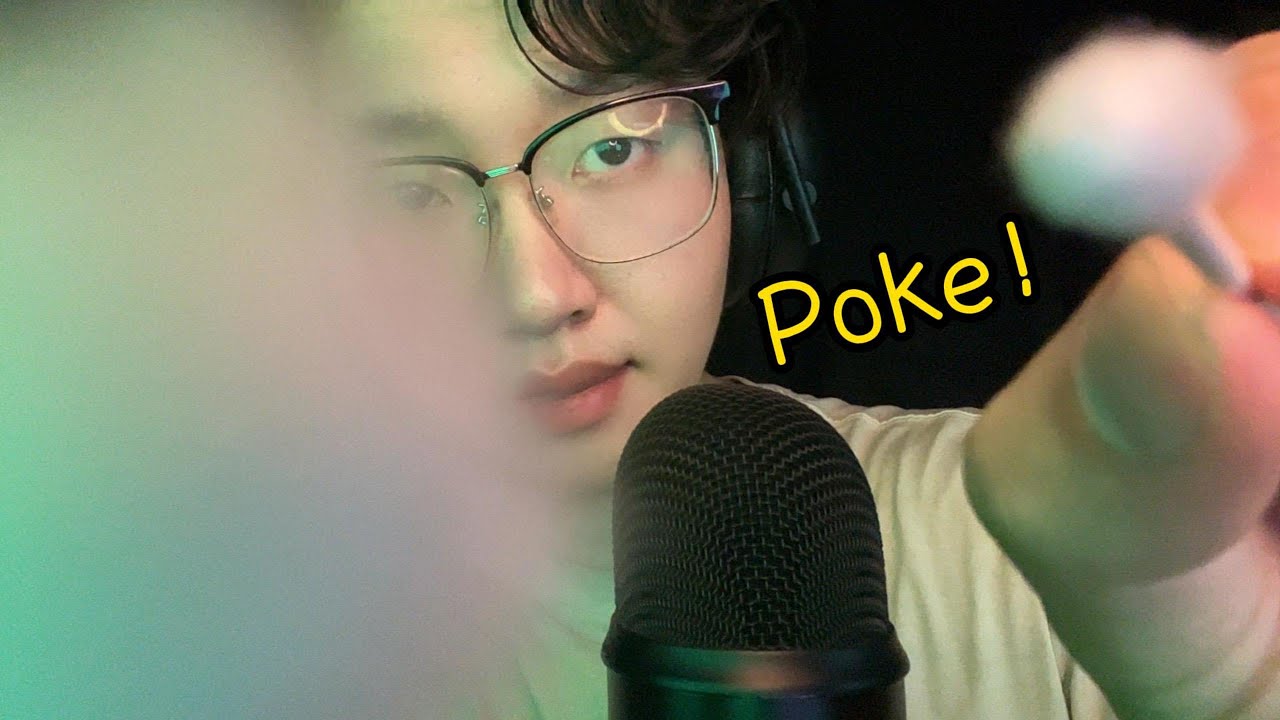 ASMR Poking Your Eyes | SHOCK! this is too Relax
