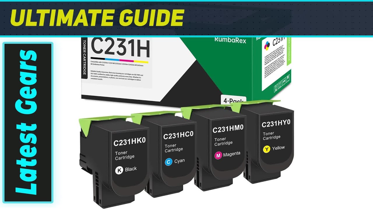 RumbaRex C231H Toner: The Smartest Choice for Lexmark C2325, C2425, C2535 Printers