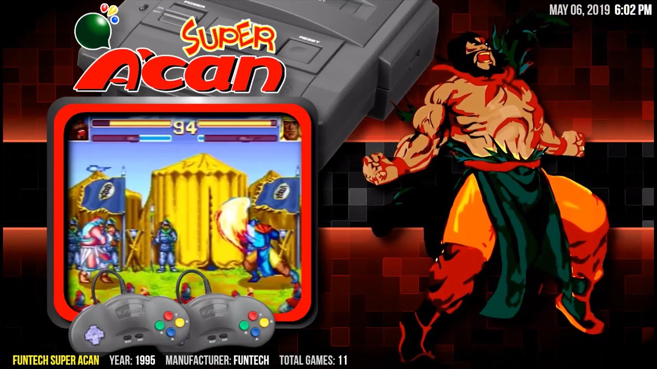 Funtech Super A'can LaunchBox BigBox Demo