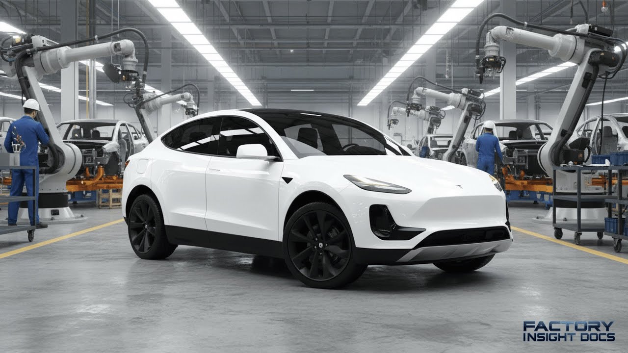 Unbelievable Secrets Behind How the Tesla Model Y Is Actually Built | Factory Insight Docs