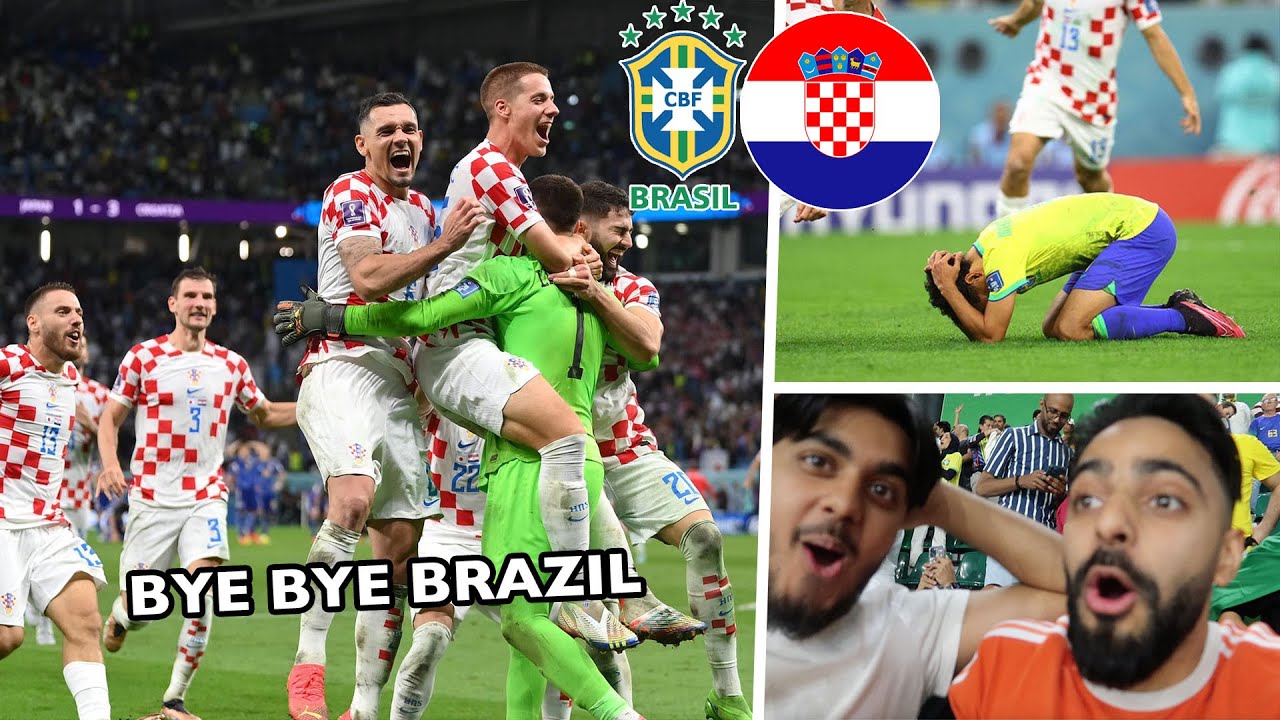Brazil CRASH OUT on Penalties Vs Croatia in World Cup Quarter Finals! ALL GOALS - svjetsko prvenstvo