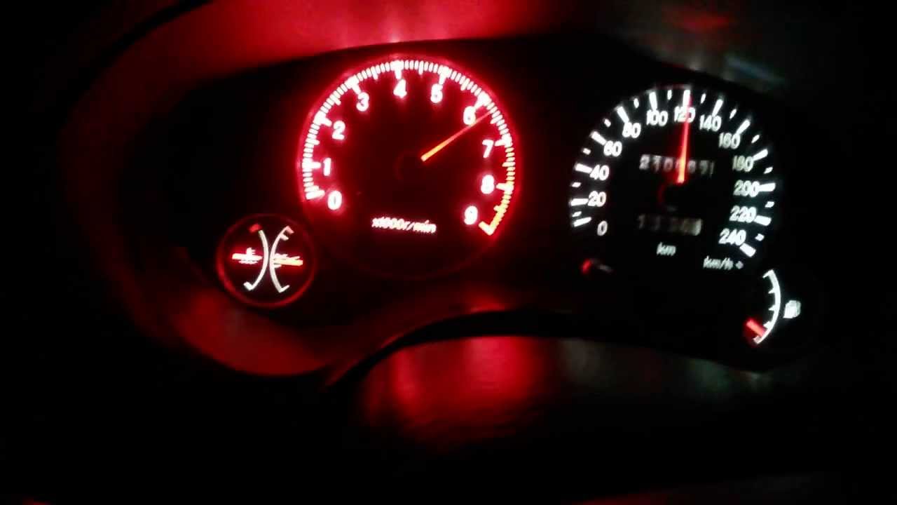 2G 99' Eclipse GS 140HP acceleration and custom shift light