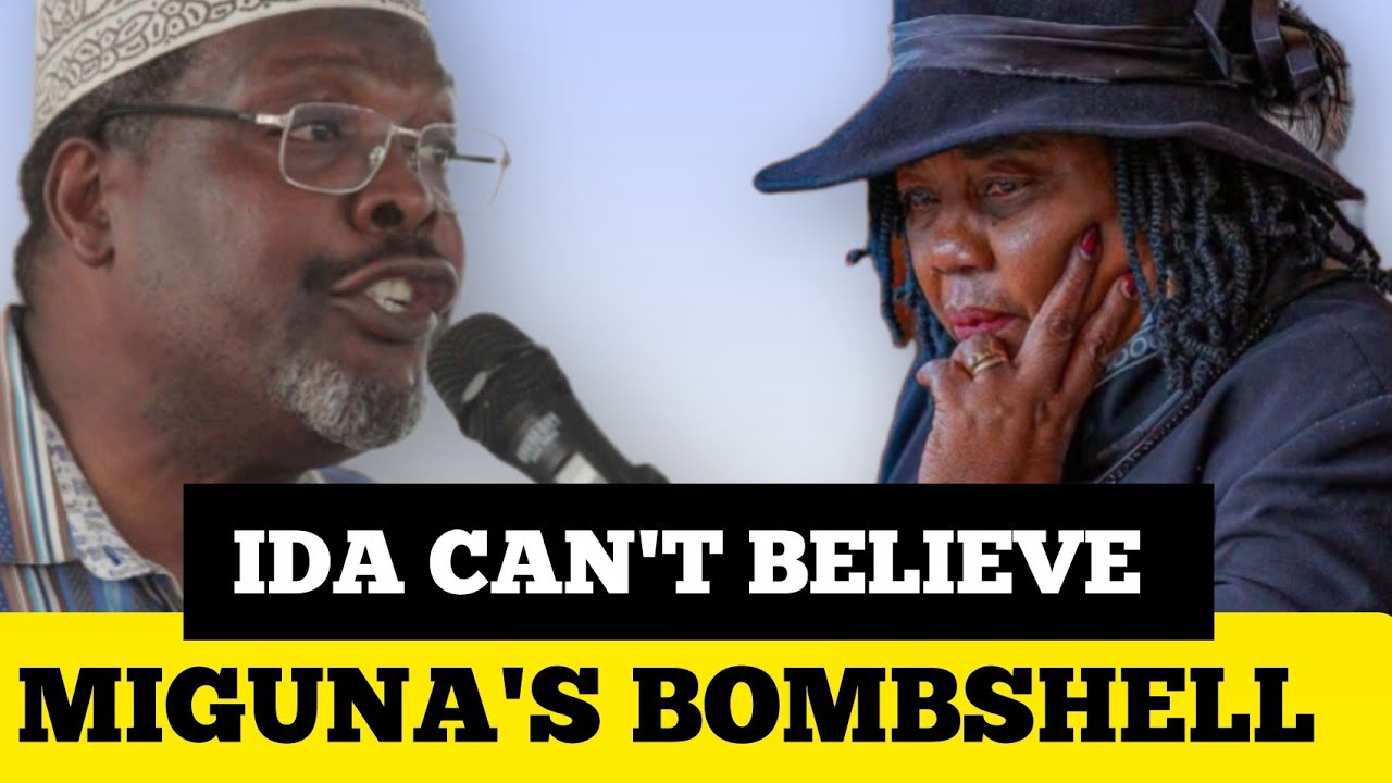 MIGUNA drops an evening bombshell on IDA'S nomination as UNEP representative ahead of 2027