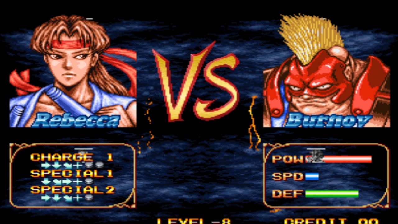 Double Dragon - Rebecca (SNK - Arcade Level 8)
