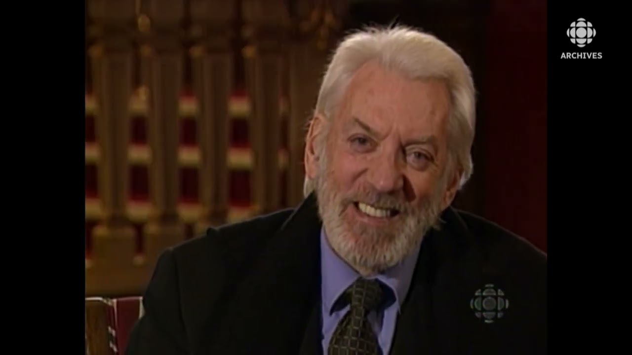 En 2000, Donald Sutherland se confie à l'animateur Stéphan Bureau