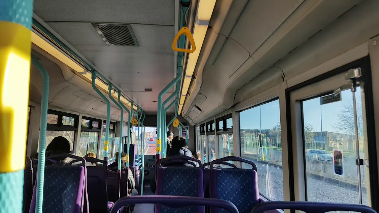 *dodgy gears n kickdown* First Leeds 60212 (scania l94) Y633 RTD on 5