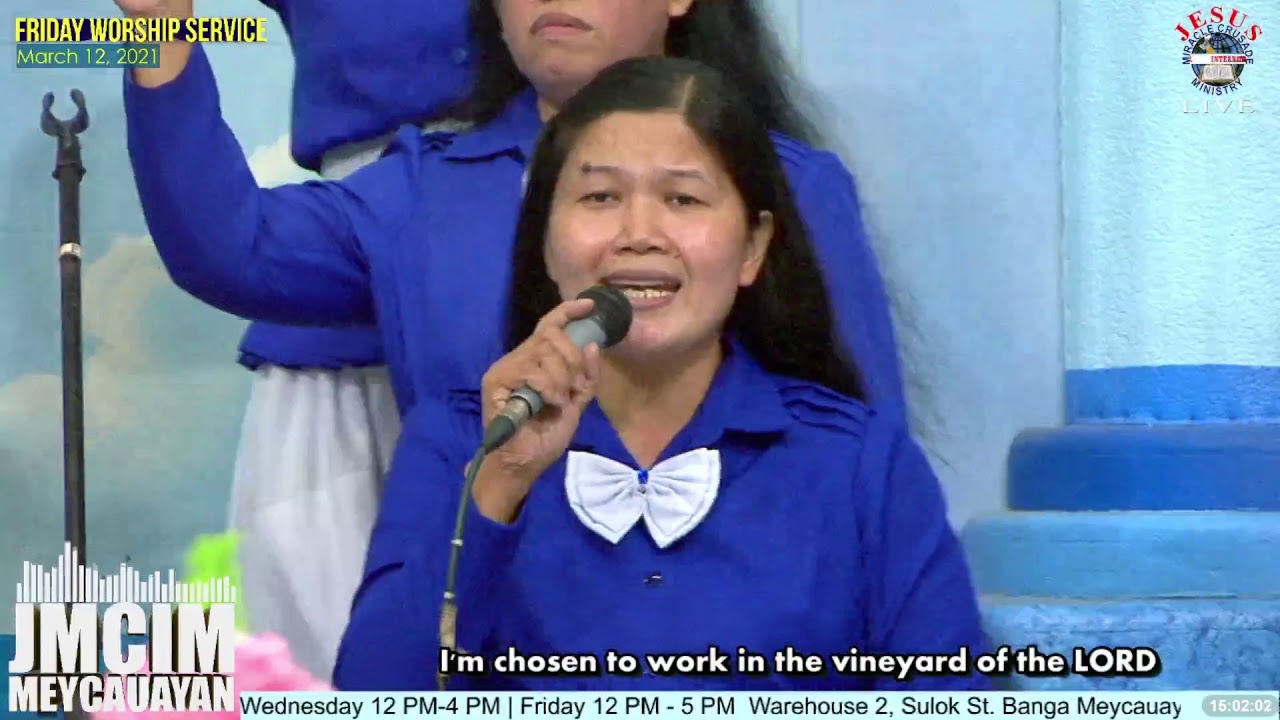 Glad JMCIM Meycauayan Bulacan JESUS Finest Gen Choir March 12, 2021