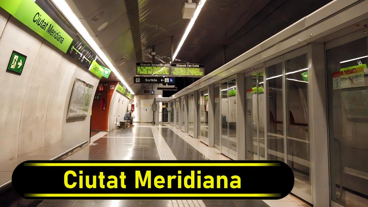 Metro Station Ciutat Meridiana - Barcelona 🇪🇸 - Walkthrough 🚶