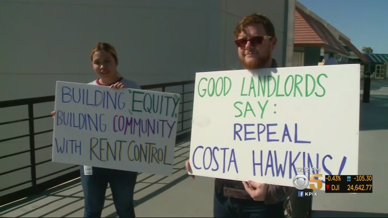 Bay Area Property Owners Call For Repeal Of Costa Hawkins Act Limiting Rent Control