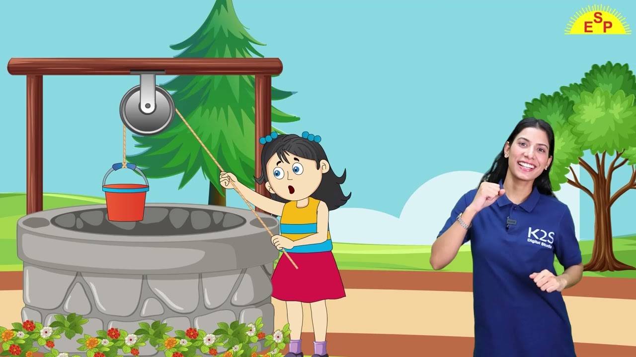 Jack and Jill With Actions 🥺 | Nursery Rhymes For Kids With Lyrics | Action Songs For Children