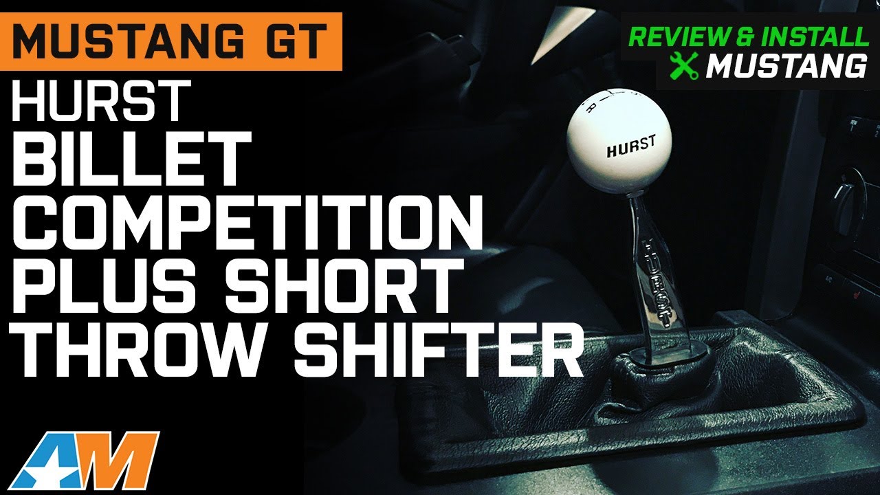 2005-2010 Mustang GT Hurst Competition Plus Short Throw Shifter; TR-3650 Review & Install