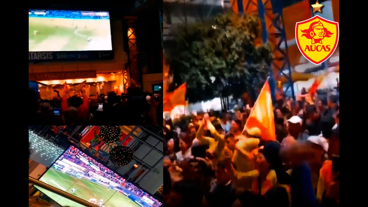 REACCIONES de la hinchada de AUCAS tras su PRIMER TITULO ⭐