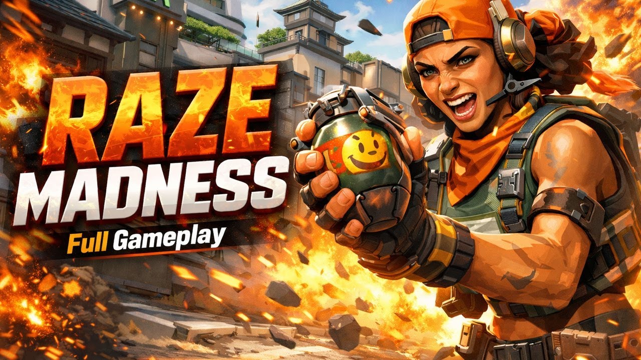 *RAZE MADNESS* VALORANT COMPETITIVE (SPLIT) *FULL GAMEPAY* UNCUT