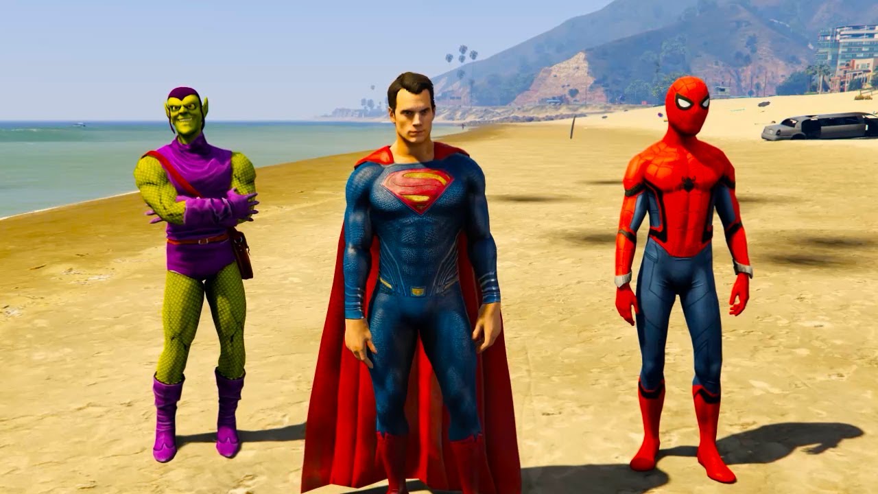 Spider-Man vs Green Goblin 😱 Ultimate Power Race Challenge | GTA 5 Bangla
