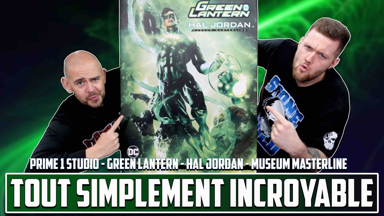TOUT SIMPLEMENT INCROYABLE !   Hal Jordan Green Lantern Prime 1 Studio Museum Masterline