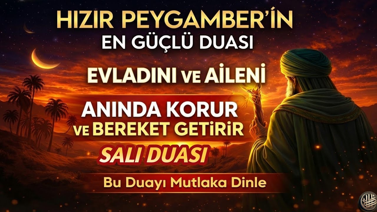 🤲 Hızır Peygamber’in Çok Güçlü Duası | Evladın ve ailen için ilahi yardım, koruma ve bereket