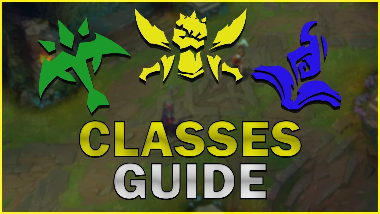 League of Legends - Class Guide // Every Class Explained in under 7 Minutes