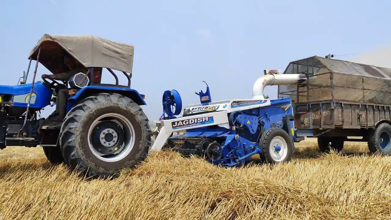 🔥ਬਿਨਾਂ ਰੁੱਕੇ 5 ਮਿੰਟ ਦੀ VIDEO ਵਿੱਚ ਚੱਲਦੇ JAGDISH REAPER ਨੂੰ SONALIKA Tractor ਨਾਲ ਤੁਸੀਂ ਵੇਖ਼ ਸਕਦੇ ਹੋ..